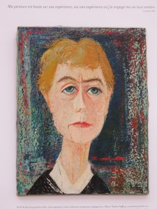 Marie-Thérèse Auffray-Autoportrait, 1958, col. privée